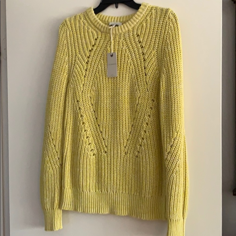 Yellow sweater